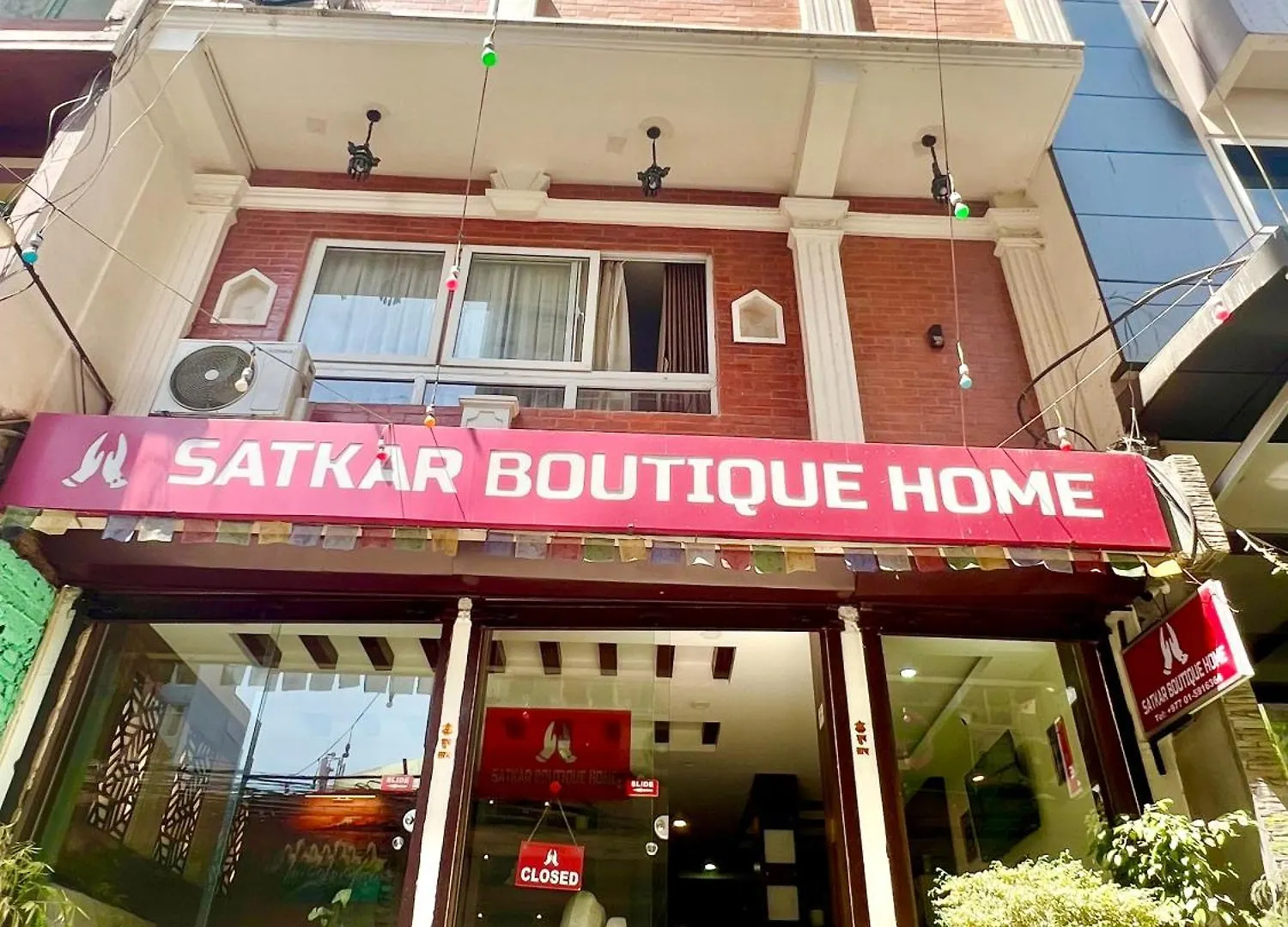 לינה וארוחת בוקר קטמנדו Satkar Boutique Home נפאל